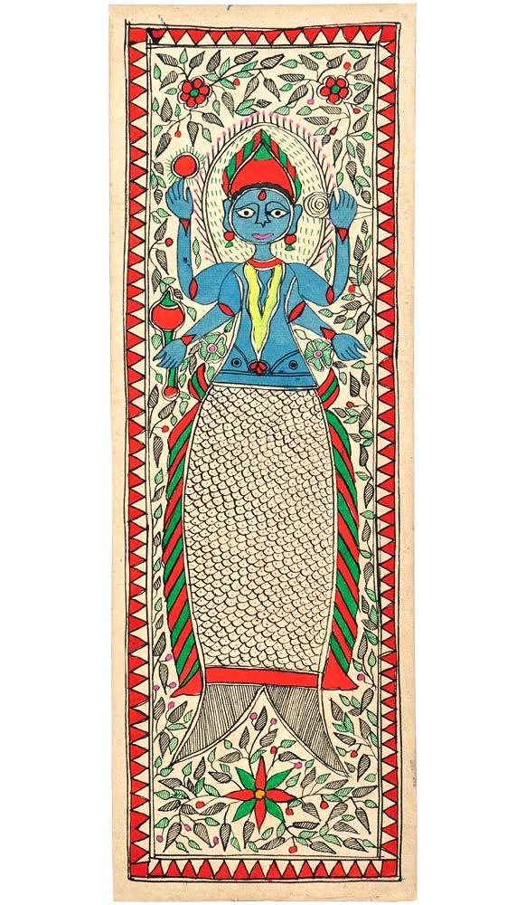 'Matsya' The Fish Avatara of Lord Vishnu