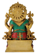 Vignaharta God Ganesh Brass Statue