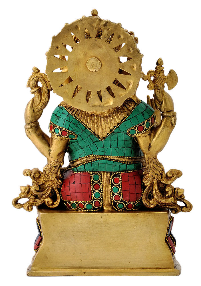 Vignaharta God Ganesh Brass Statue
