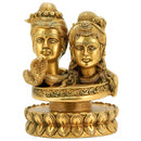 Shiva Shakti Brass Figurine