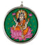 Goddess Luxmi - Hand Painted Pendant
