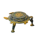 Brass Tortoise Chowki Stand