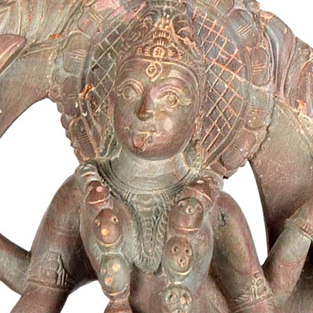 Goddess Mahakali - Soft Stone Statue