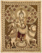 Lord Gopal in Vrindavan - Cotton Kalamkari Painting