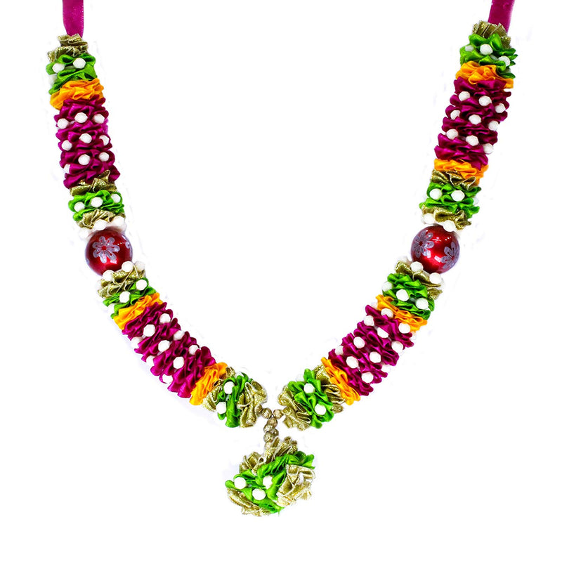 Multicolour Ribbon, mogra Garland mala