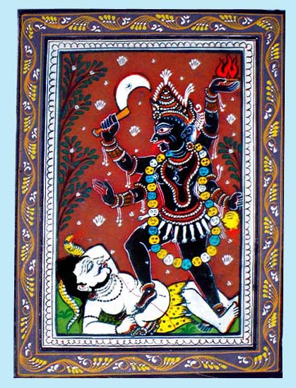Devi Kali - The Ferocious Goddess 8"