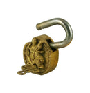 Mata Saraswati - Vintage Look Decorative Brass Lock 4.25