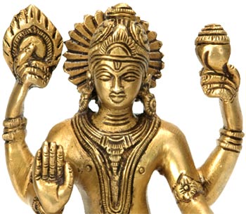 Muktinath Vishnu - Brass Statue