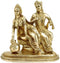 Brass Sculpture 'Krishna Teases Radha'