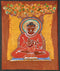 Lord Buddha Seated Under Bothi Tree - Fine Batik Painting