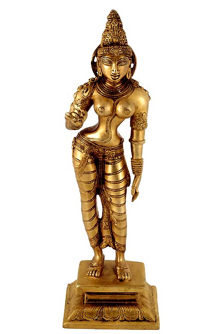 Gracious Goddess Parvati 13"