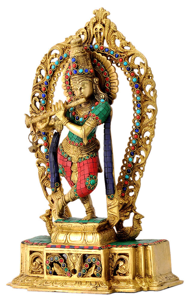 Gopala Krishna Playing Flute