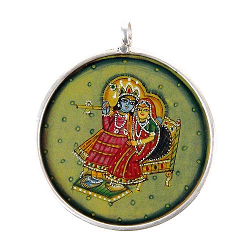 Lord Radha Madhava - Pendant