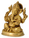 Lord Ganesha Brass Figure