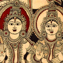 Ram's Family - Kalamkari Painting
