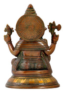 Lord Vishwa Vinayaka - Brass Sculpture 15"