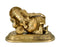 Resting Ganesha - Brass Statue