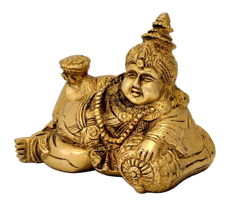 Resting Kuber with Bowl of Coins