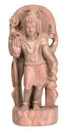 Blessing Shiva - Stone Statuette