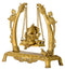 Gauri Putra Ganesha Swing on Jhula - Brass Sculpture