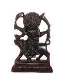 Shri Bhairav Baba Black Soft Stone Statue