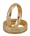 Golden Beige Bracelet and Bangles Set