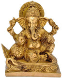 Beloved Ganesha - Brass Statue