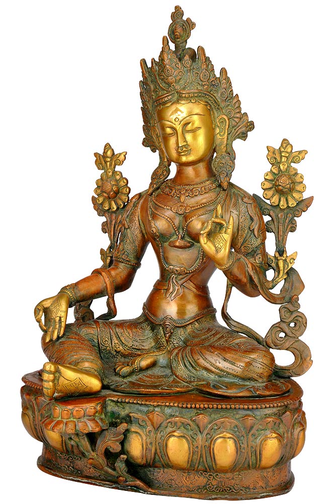 'Green Tara'  Goddess of Peace and Protection