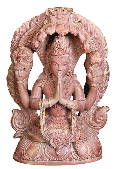 Incarnation of Adishesha - Guru Patanjali Statuette