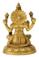 Goddess Ma Lakshmi Brass Figurine