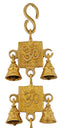 Auspicious Aum Brass Hanging Belt with Bells