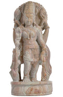Goddess Lakshmi - Soft Stone Statue