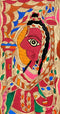 'Lord Hanuman' Madhubani Painting