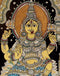Shri Lakshmi Ganesh Saraswati - Kalamkari Painting