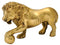 Brass Lion Sculpture 7.25"