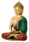 Brass Lord Buddha Statue - Meditation Pose