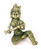 Seated Lord Krishna - Dhokra Sculpture