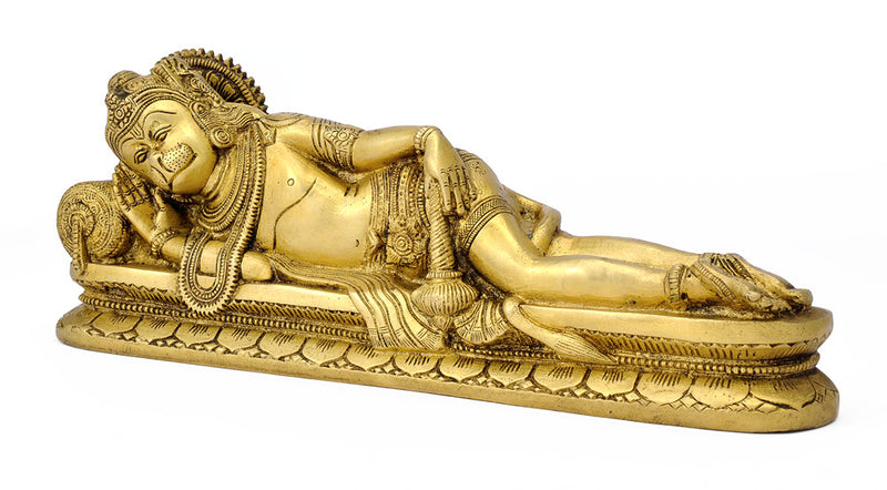 Resting Hanuman 4.50"