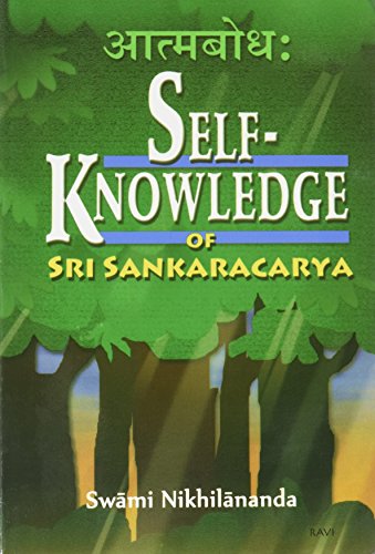 Self-Knowledge of Sri Sankaracarya [Paperback] Swami Nikhilananda