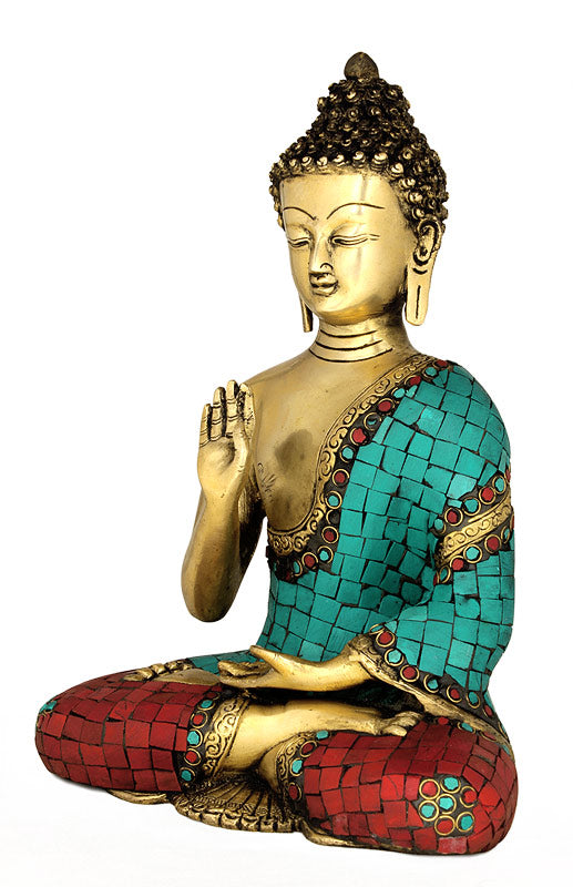 Lord Buddha Brass Statue