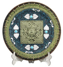 'The Buddha Mandala' Brass Plate with Stand
