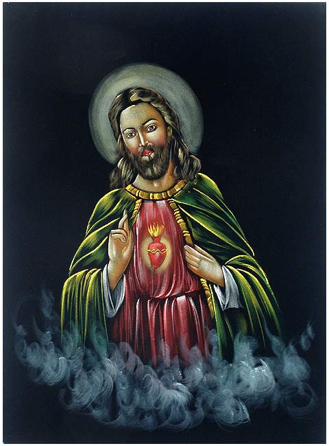 Son of God "Jesus Christ" Velvet Painting