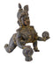 Baby Krishna as Ladoo Gopal Statue in Rustic Old Finish