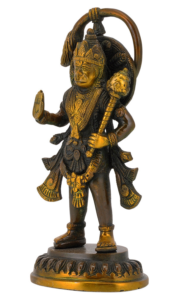 Lord Hanuman - Brass Statue