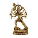 Gangesindia The End of Demon Mahisasura - Brass Statue