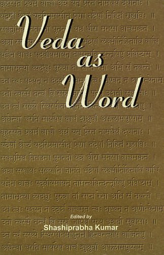 Veda as Word [Hardcover] Kumar, Shashiprabha