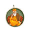 Guru Nanak Dev - Handmade Pendant