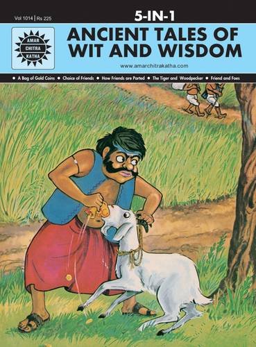 Ancient Tales of Wit and Wisdom (Amar Chitra Katha 5 in 1 Series) [Hardcover] Anant Pai