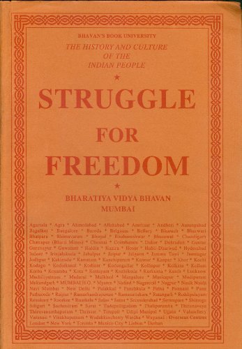 The History and Culture of the Indian People: Volume 11: Struggle for Freedom [Hardcover] R.C.Majumdar
