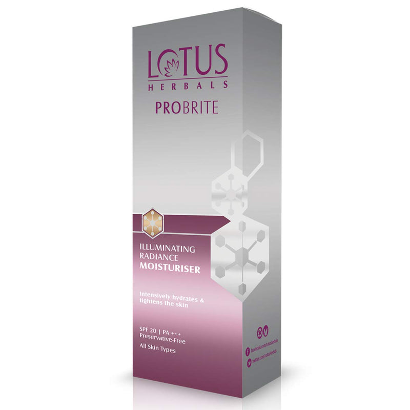 Lotus Herbals PROBRITE Illuminating Radiance Moisturiser 50ml